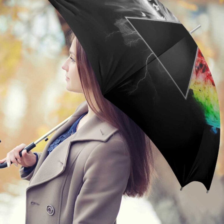 Pink Floyd Umbrella - Dark Side Of the Moon in Space Digital Art Pink Floyd Umbrella - Dark Side Of the Moon in Space Digital Art