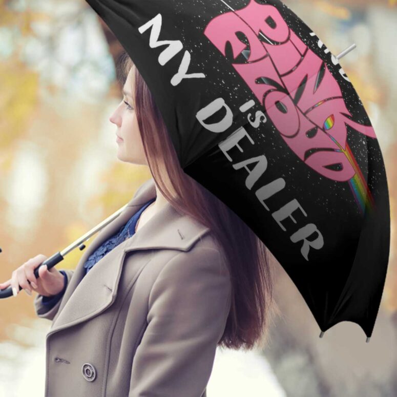 Pink Floyd Umbrella - Music is my drug and PinkFloyd is my dealer