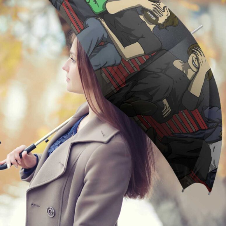 Pink Floyd Umbrella - Facepalm Pink Floyd Umbrella - Facepalm