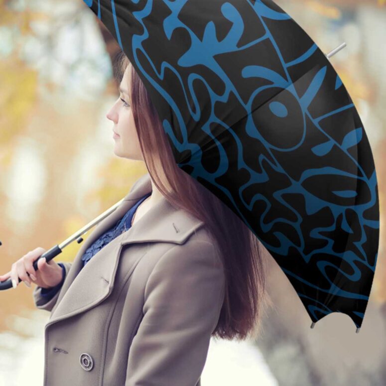 Pink Floyd Umbrella - Logo Cosmic psychedelic Art Pink Floyd Umbrella - Logo Cosmic psychedelic Art