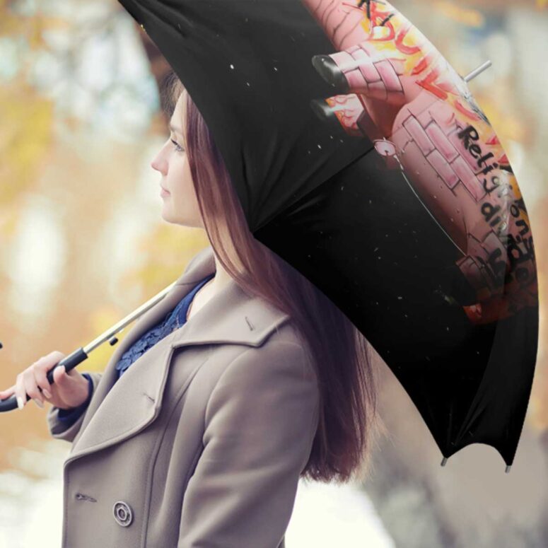 Pink Floyd Umbrella - Flying Pig Pink Floyd Umbrella - Flying Pig