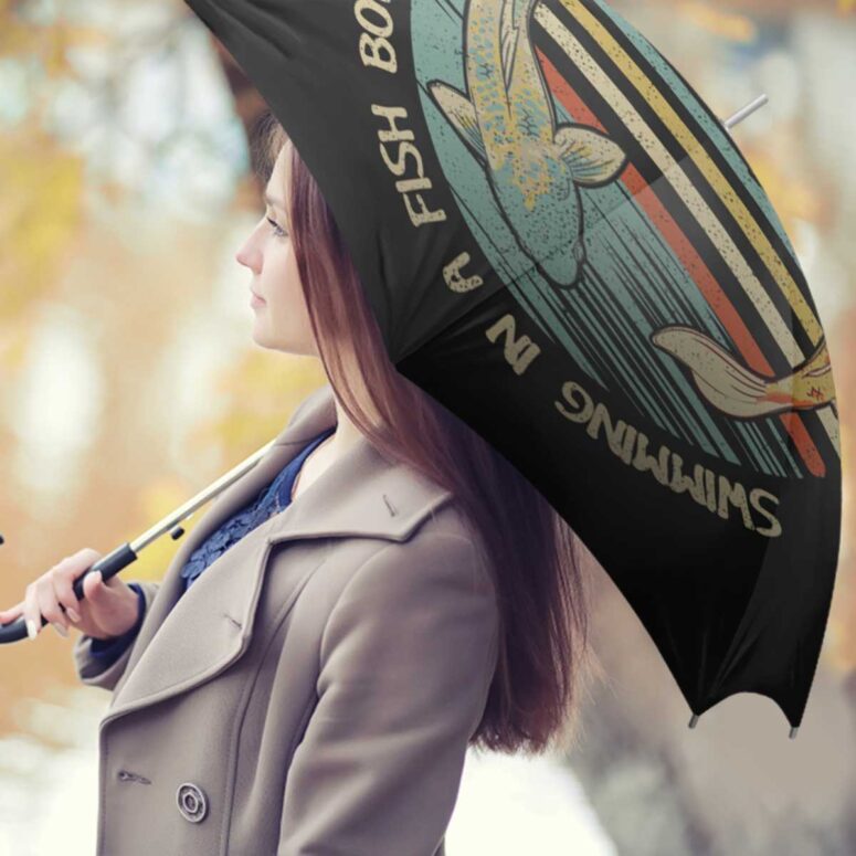 Pink Floyd Umbrella - Two Lost Souls swimming