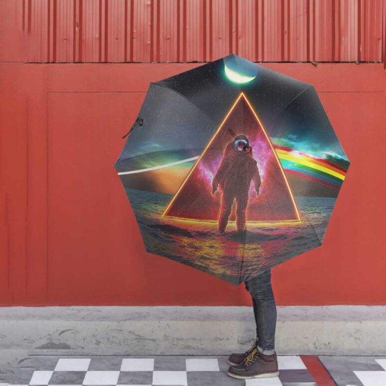 Pink Floyd Umbrella - Astronaut Dark Side Of The Moon