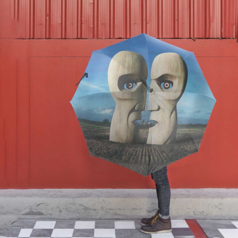 Pink Floyd Umbrella - Division Bell Stone Headsz Pink Floyd Umbrella - Division Bell Stone Headsz