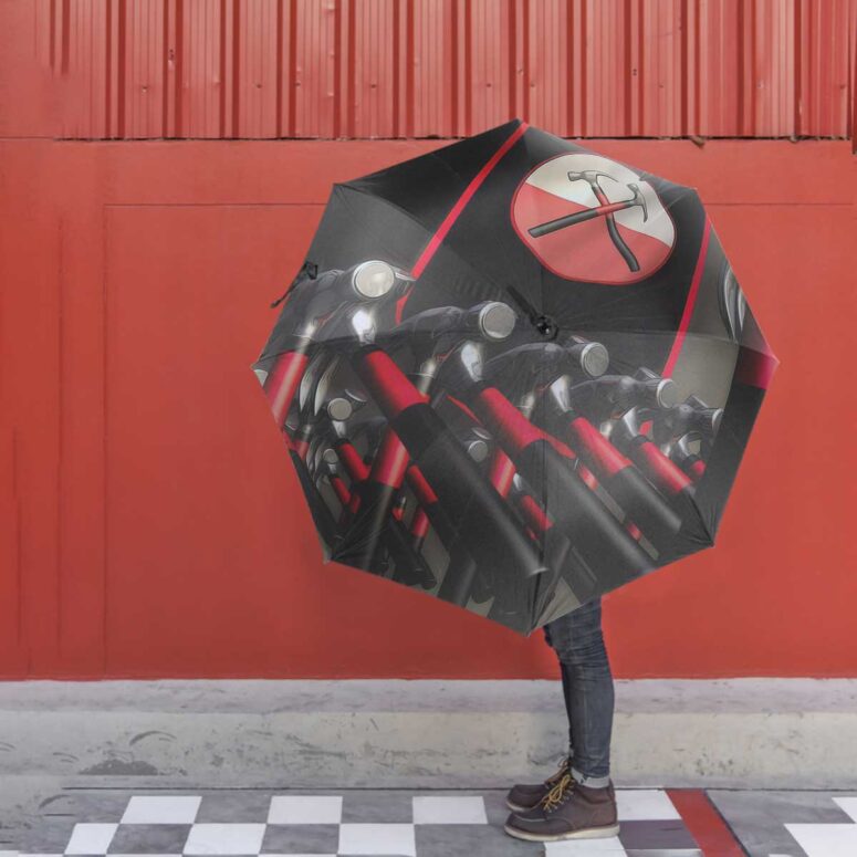 Pink Floyd Umbrella - Hammer March Pink Floyd Umbrella - Hammer March
