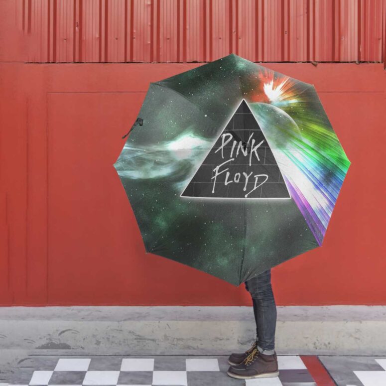 Pink Floyd Umbrella - Dark Side Of Moon Art