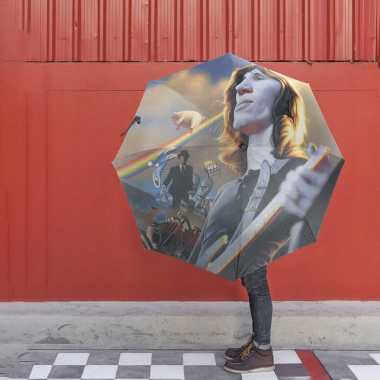 Pink Floyd Umbrella - Roger Waters Album Cover Painting Pink Floyd Umbrella - Roger Waters Album Cover Painting