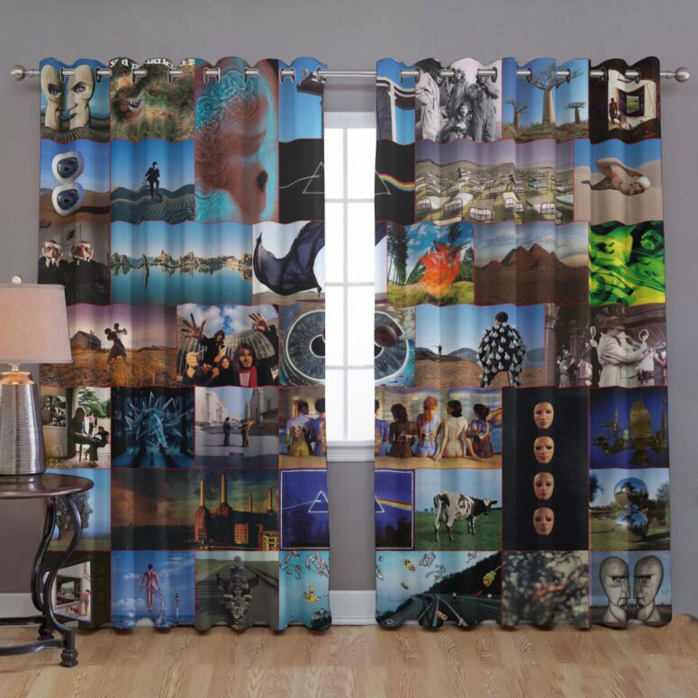 Pink Floyd Window Curtains - 40th Anniversary 2007