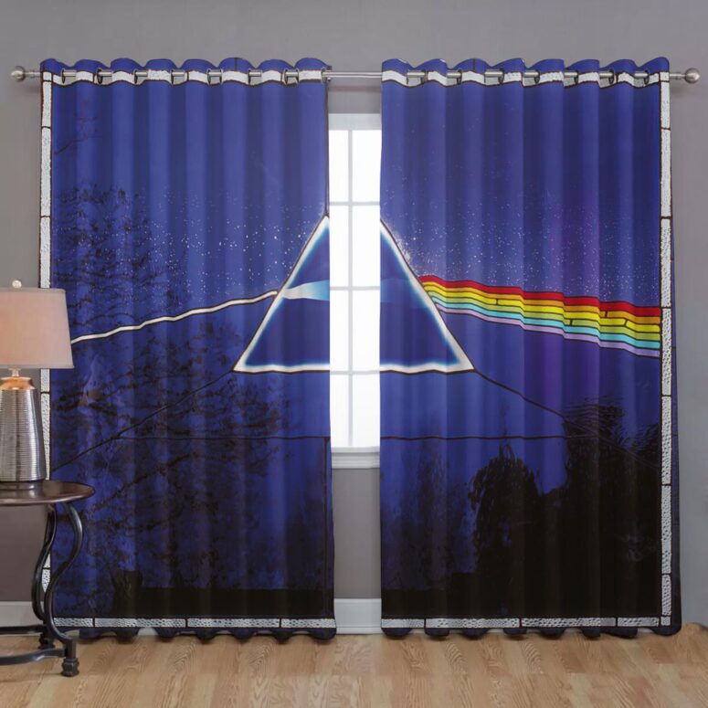 Pink Floyd Window Curtains - Dark Side of the Moon 30th Anniversary Remastered