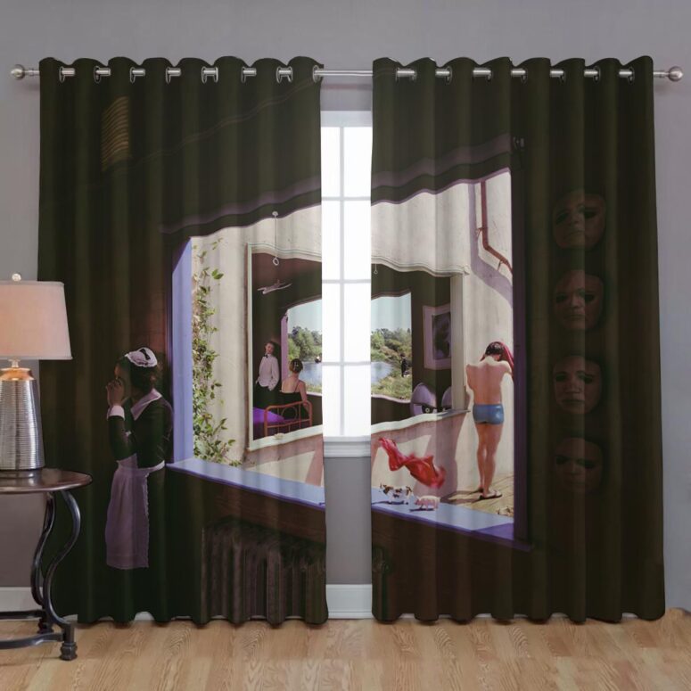 Echoes I Compilation Album Art 2001 Pink Floyd Window Curtains Echoes I Compilation Album Art 2001 Pink Floyd Window Curtains