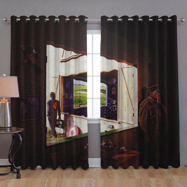 Pink Floyd Window Curtains - Echoes II Compilation Album Art 2001