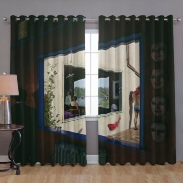Pink Floyd Window Curtains - Echoes V Compilation Album Art 2001
