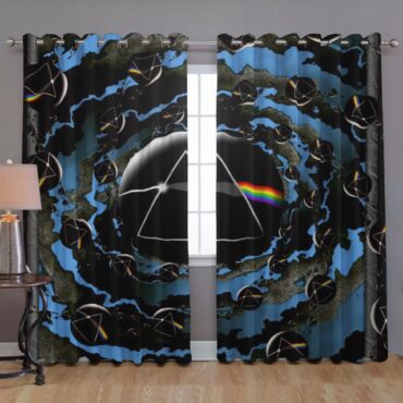 Pink Floyd Window Curtains - Good bye Blue Sky Dark Side Of the Moon