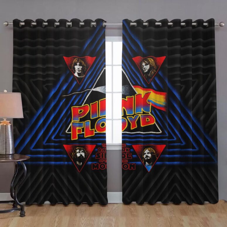 Pink Floyd Window Curtains - Funkside The Dark Side Of The Moon