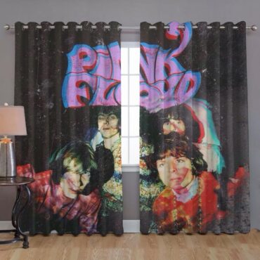 Pink Floyd Window Curtains - Psychedelic Art