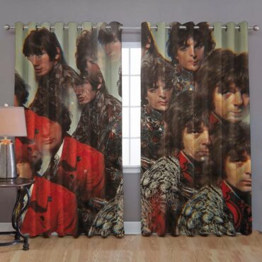 Pink Floyd Window Curtains - The Piper At The Gates