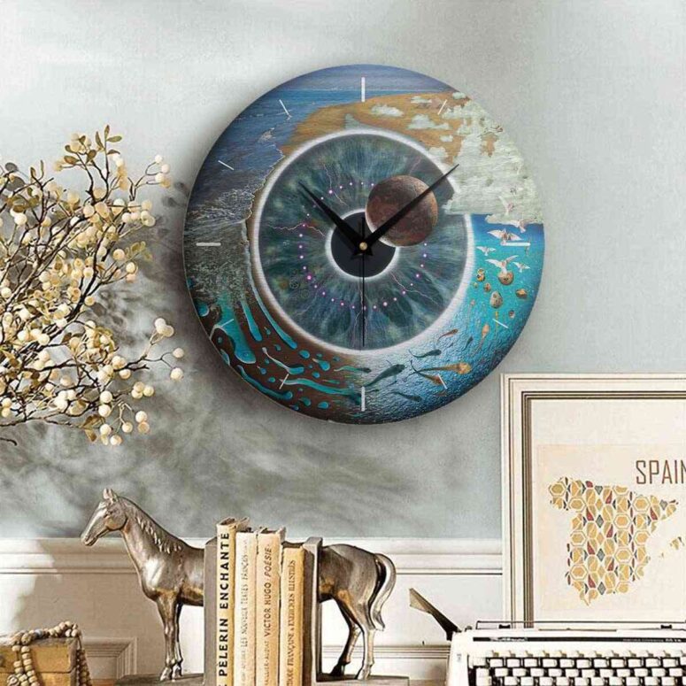 Pink Floyd Wooden Clock - Pulse Pink Floyd Wooden Clock - Pulse