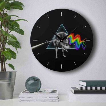 Pink Floyd Wooden Clock - Adam Eva Pink Floyd Wooden Clock - Adam Eva