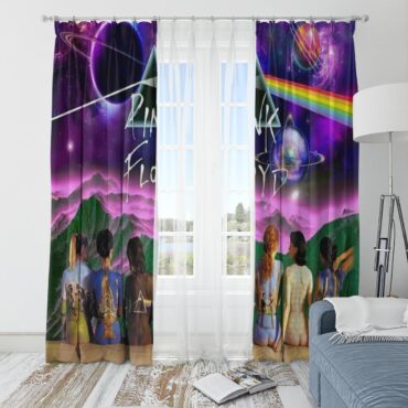 Pink Floyd Window Curtains - Album Illustration DSOTM