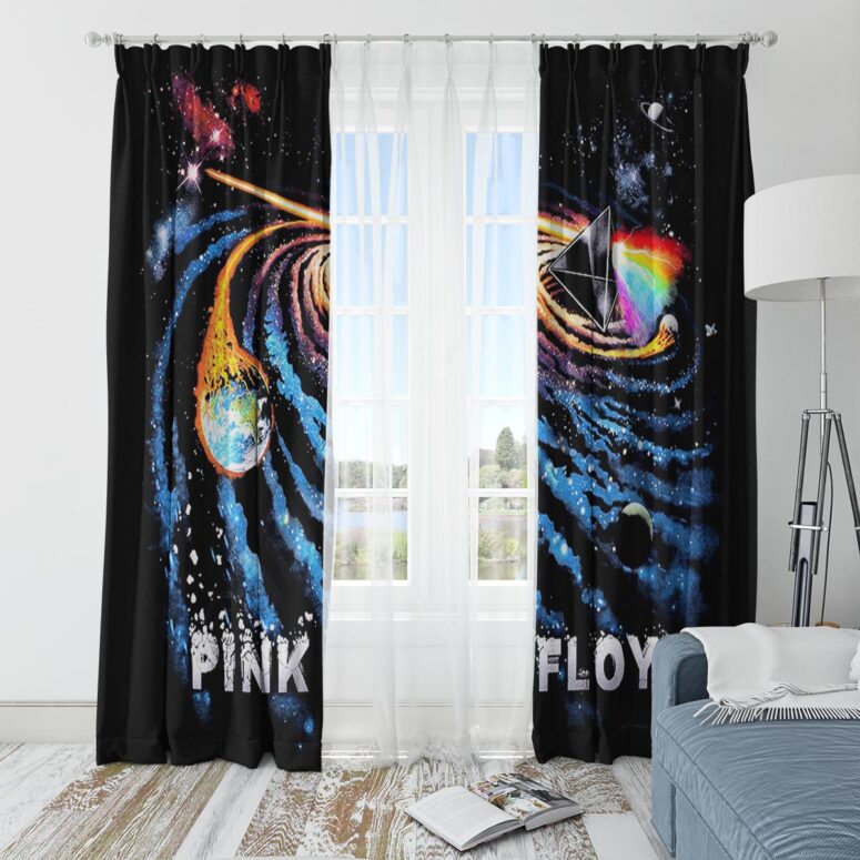 Pink Floyd Window Curtains - DSOTM Universe of Chaos