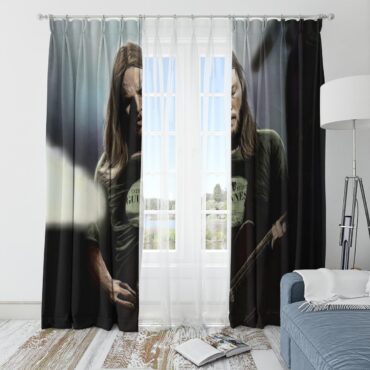 Pink Floyd Window Curtains - Dawid Gilmour fan art