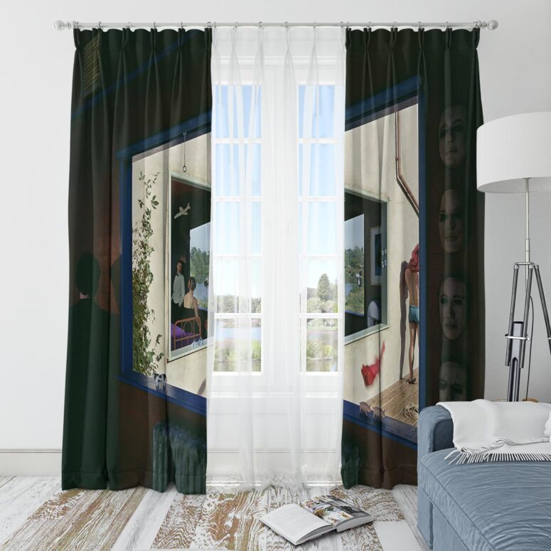 Pink Floyd Window Curtains - Echoes V Compilation Album Art 2001 Pink Floyd Window Curtains - Echoes V Compilation Album Art 2001