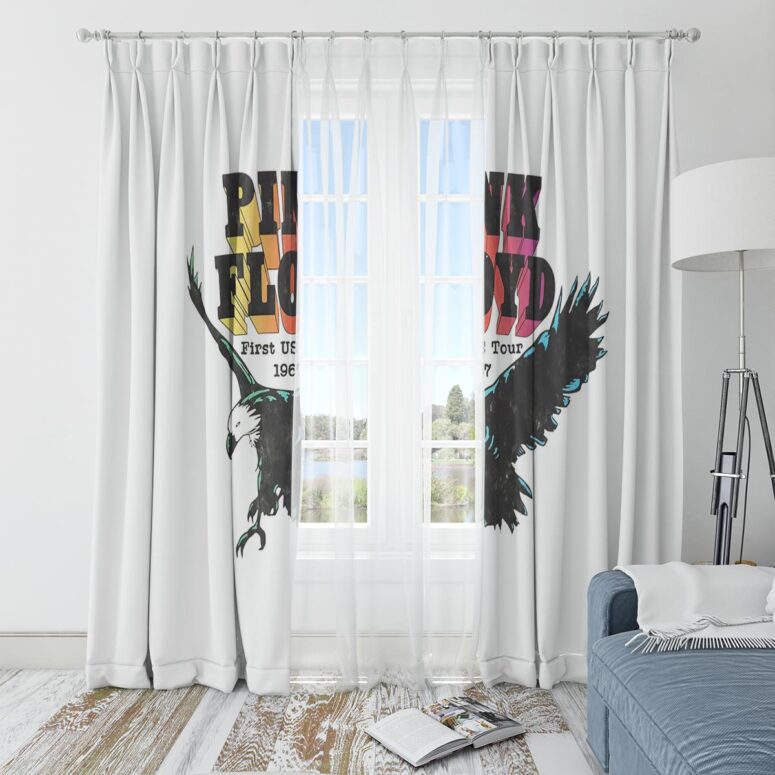Pink Floyd Window Curtains - First US Tour 1967 Pink Floyd Window Curtains - First US Tour 1967