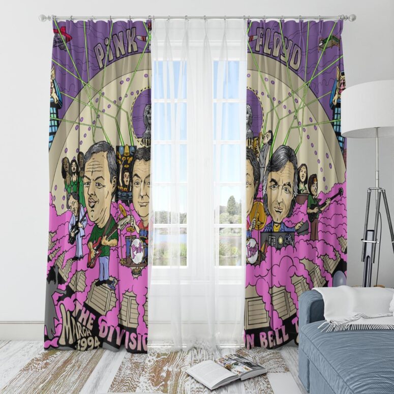 Pink Floyd Window Curtains - The Divison Bell October 94