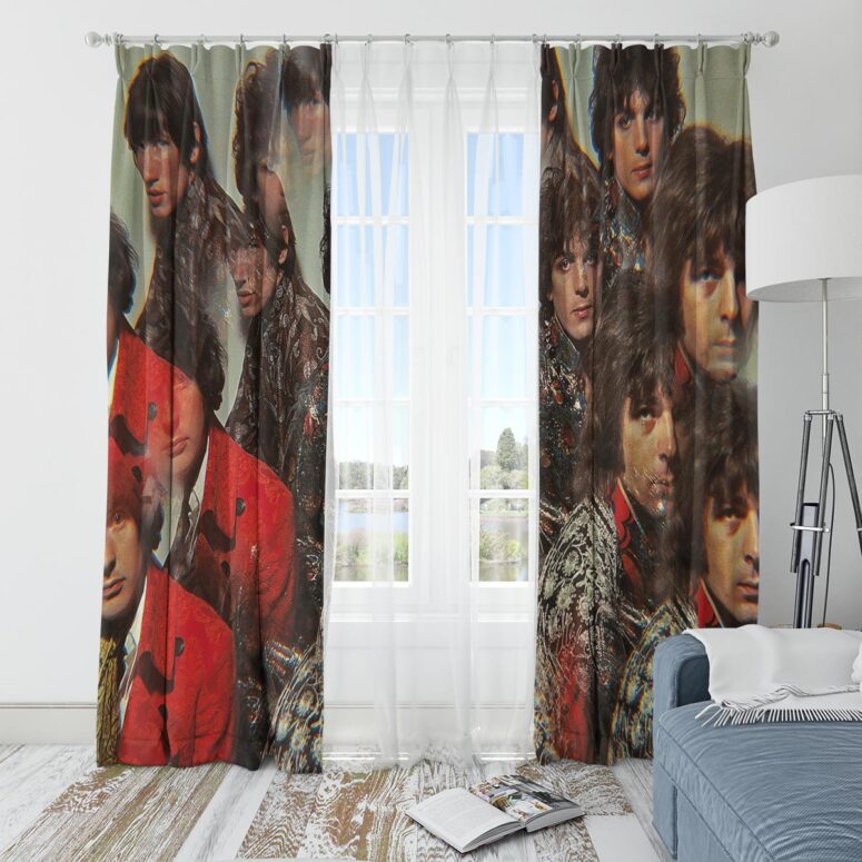 Pink Floyd Window Curtains - The Piper At The Gates