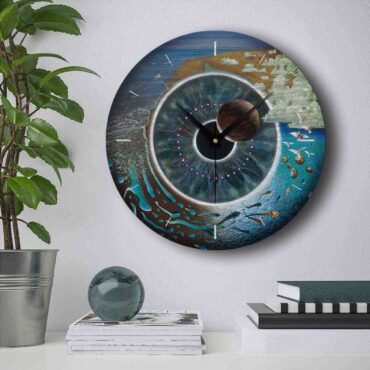 Pink Floyd Wooden Clock - Pulse Pink Floyd Wooden Clock - Pulse