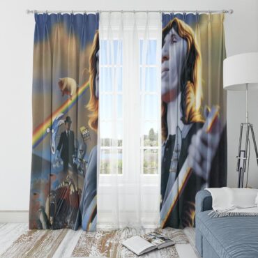 Pink Floyd Window Curtains - Roger Waters Album Cover Painting