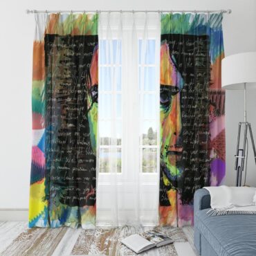 Pink Floyd Window Curtains - Shine on You Crazy Diamond Lyric Syd Barrett