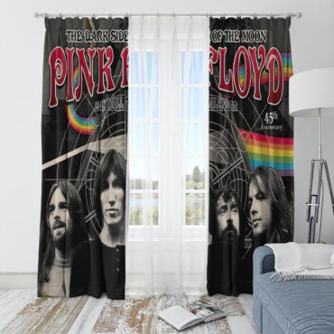 Pink Floyd Window Curtains - The Dark Side Of The Moon 45th Anniversary