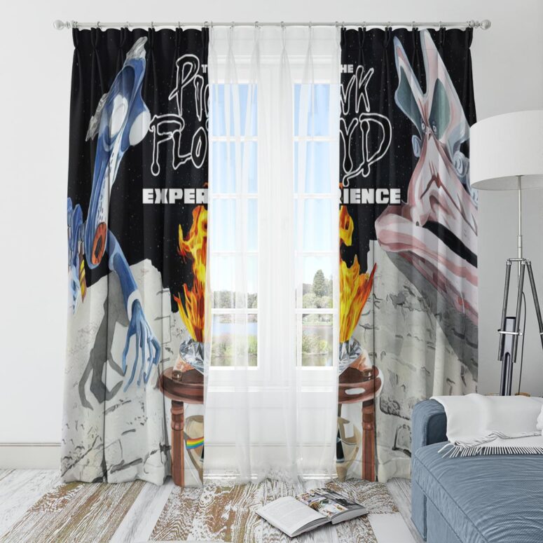 Pink Floyd Window Curtains - The Pink Floyd Experience Pink Floyd Window Curtains - The Pink Floyd Experience