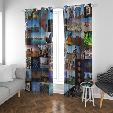 Pink Floyd Window Curtains - 40th Anniversary 2007