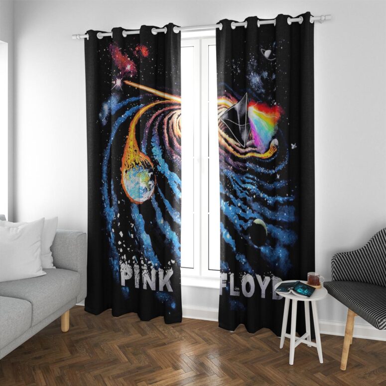 Pink Floyd Window Curtains - DSOTM Universe of Chaos