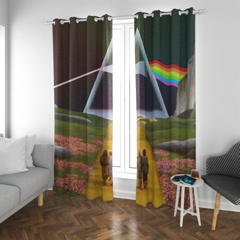 Pink Floyd Window Curtains - Dark Side of the Rainbow x Wizard of Oz at The Logan Theatre