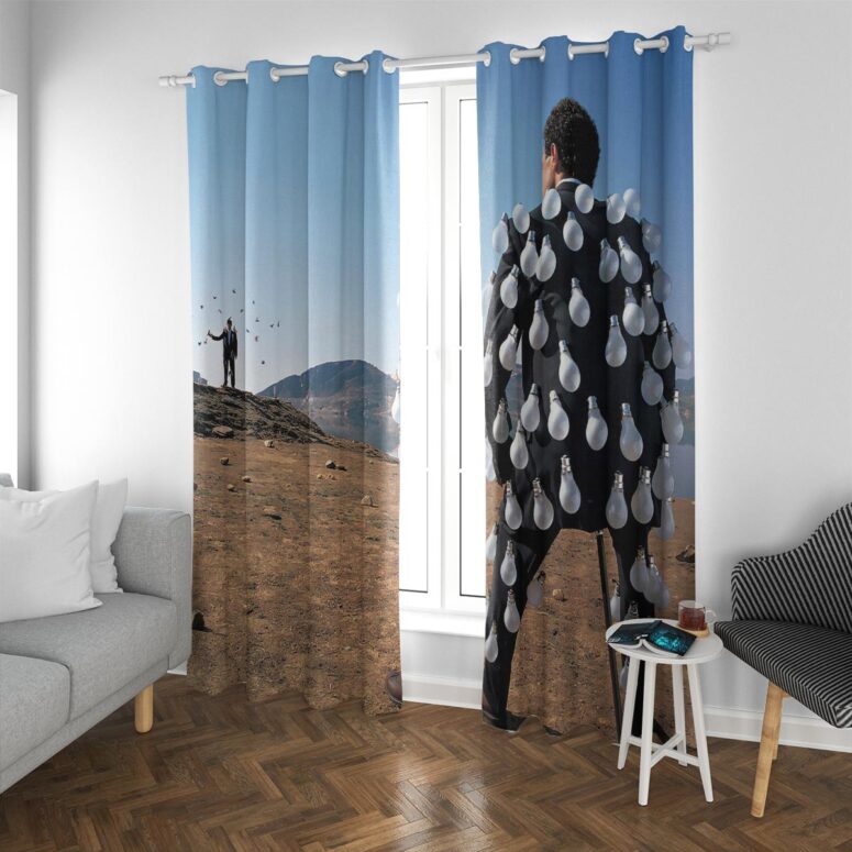 Pink Floyd Window Curtains - Delicate Sound Of Thunder Pink Floyd Window Curtains - Delicate Sound Of Thunder