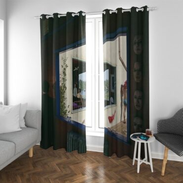 Pink Floyd Window Curtains - Echoes V Compilation Album Art 2001