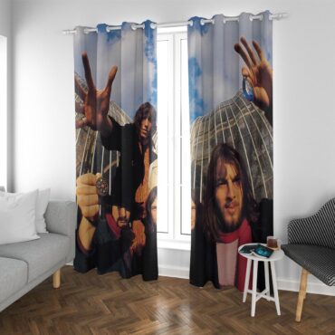 Pink Floyd Window Curtains - Fish Eye Photo