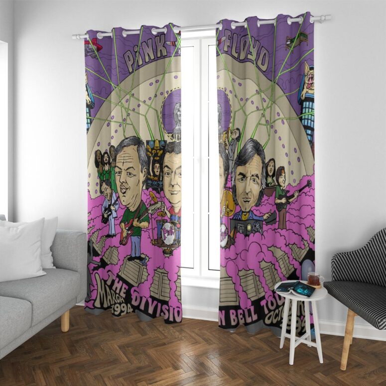 Pink Floyd Window Curtains - The Divison Bell October 94