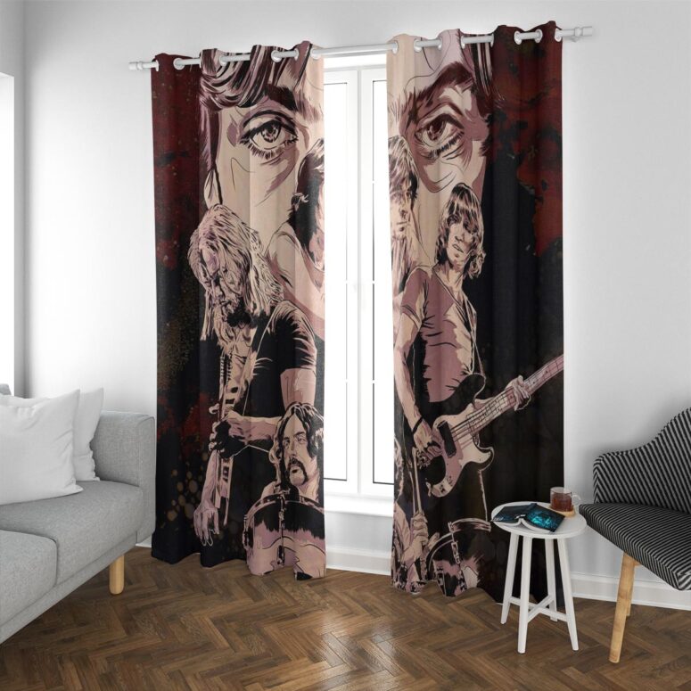 Pink Floyd Window Curtains - The Legend Of Rock
