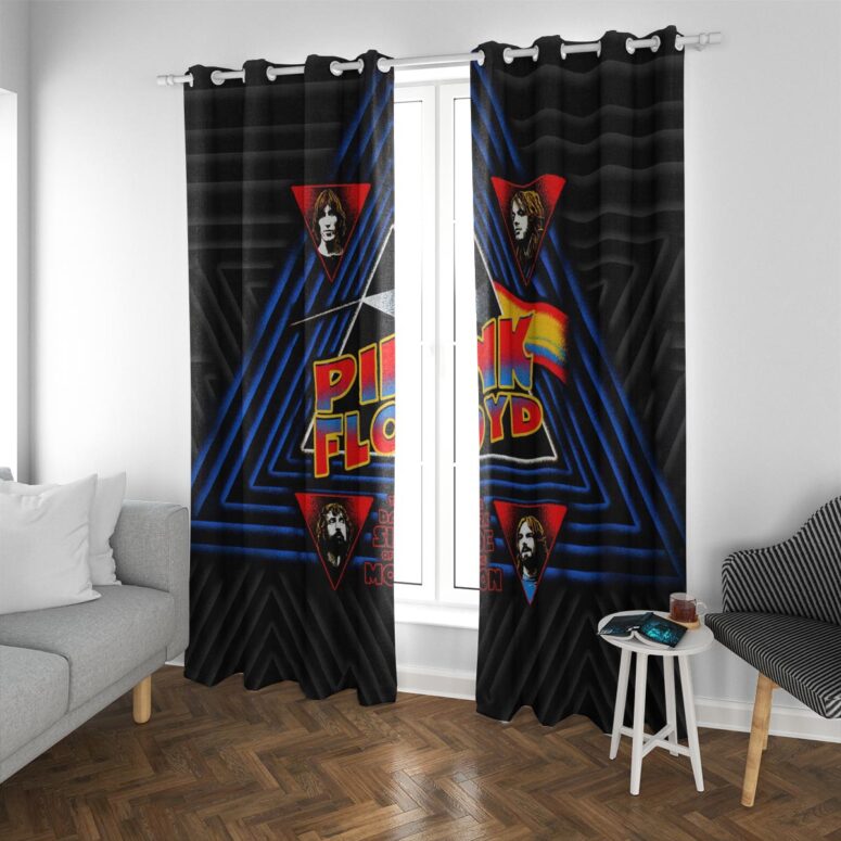 Pink Floyd Window Curtains - Funkside The Dark Side Of The Moon