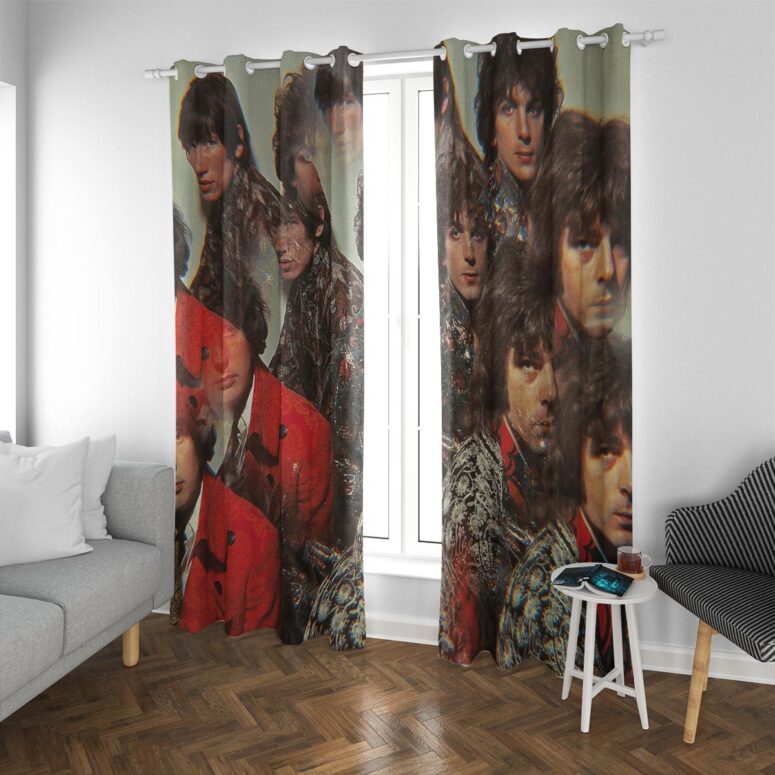 Pink Floyd Window Curtains - The Piper At The Gates