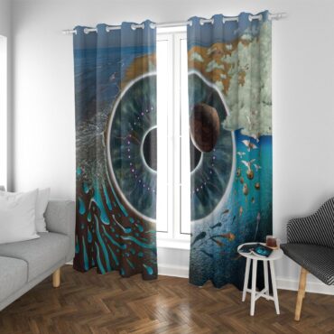 Pink Floyd Window Curtains - Pulse