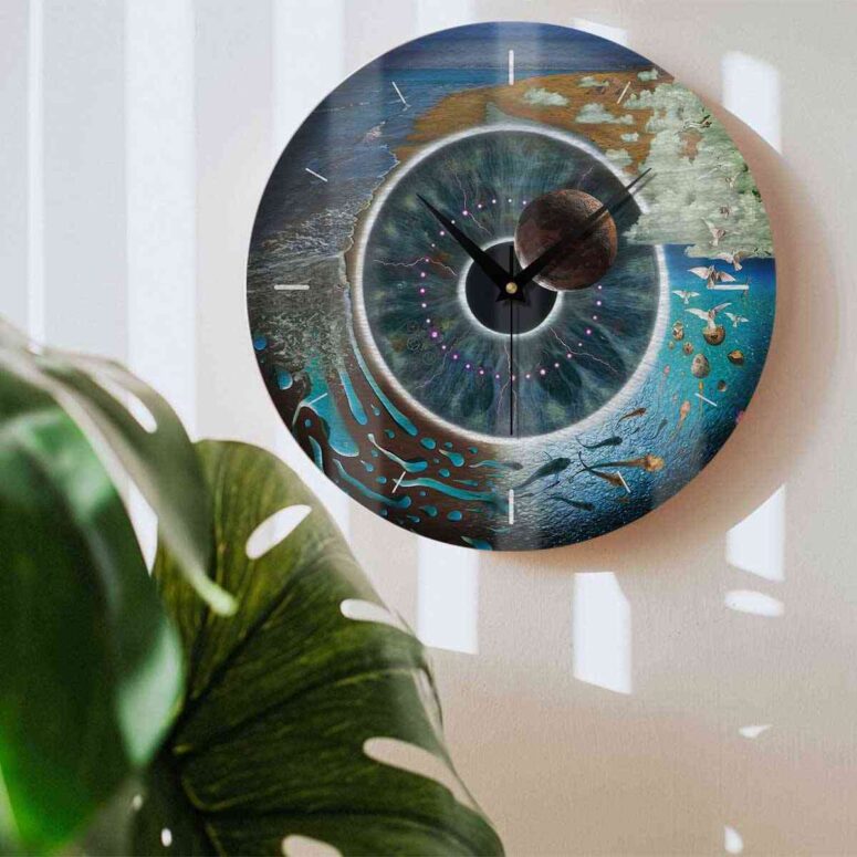 Pink Floyd Wooden Clock - Pulse Pink Floyd Wooden Clock - Pulse