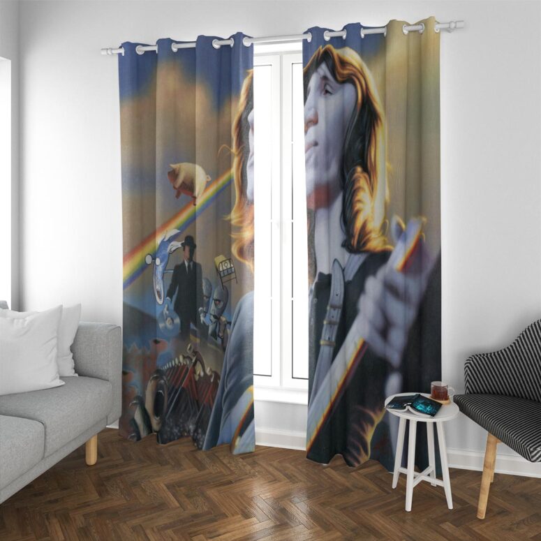 Pink Floyd Window Curtains - Roger Waters Album Cover Painting Pink Floyd Window Curtains - Roger Waters Album Cover Painting