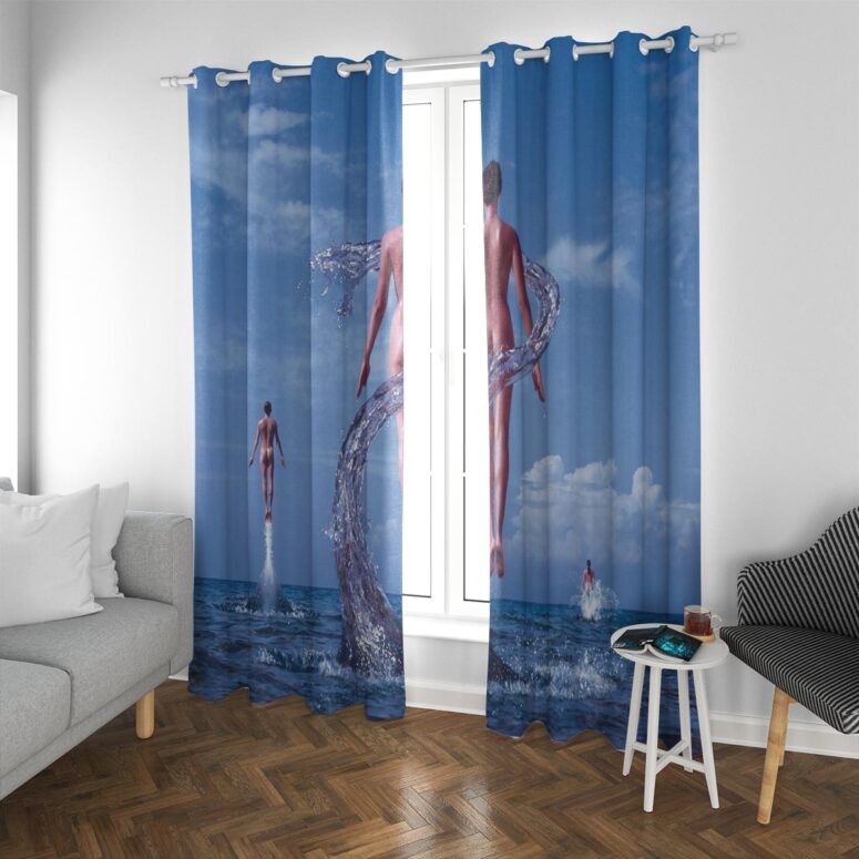 Pink Floyd Window Curtains - Shine On 2