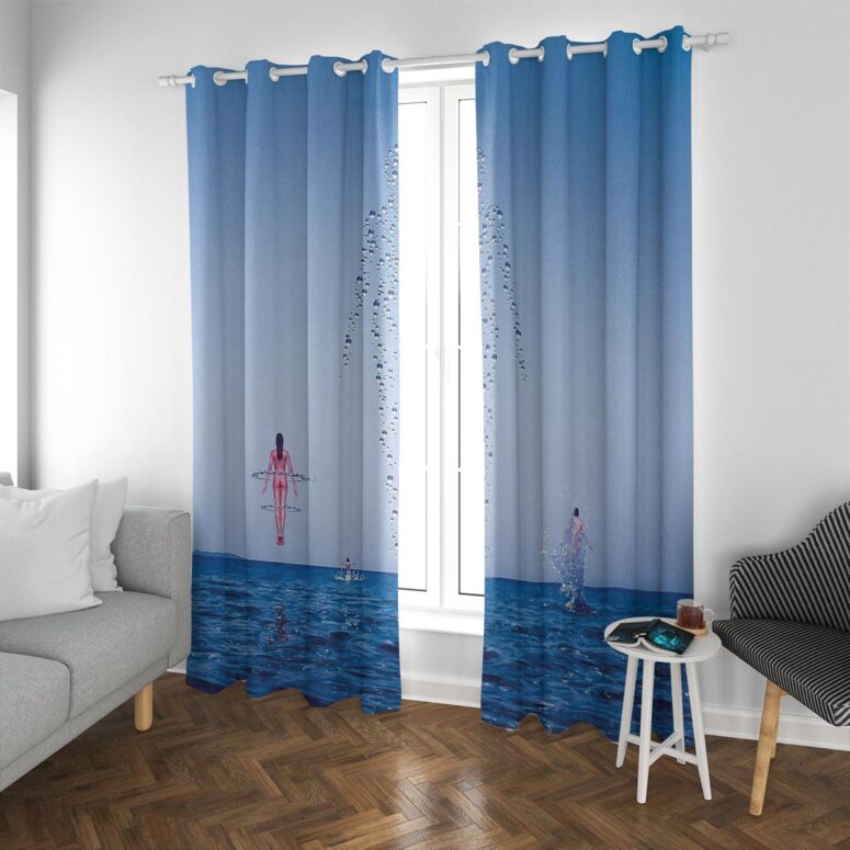 Pink Floyd Window Curtains - Shine On