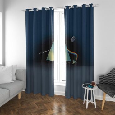 Pink Floyd Window Curtains - The Dark Side of the Moon Storm Studio